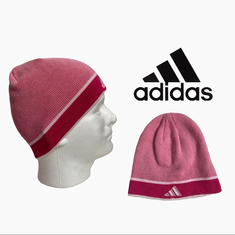 Two Tone Pink Adidas Beanie